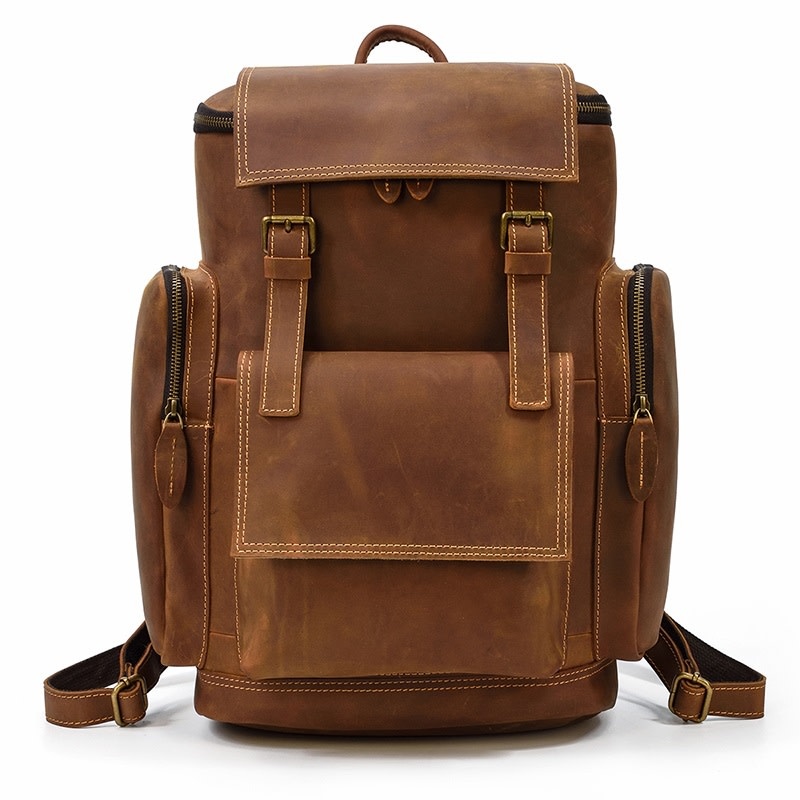 Ezekiel Backpack Genuine Leather