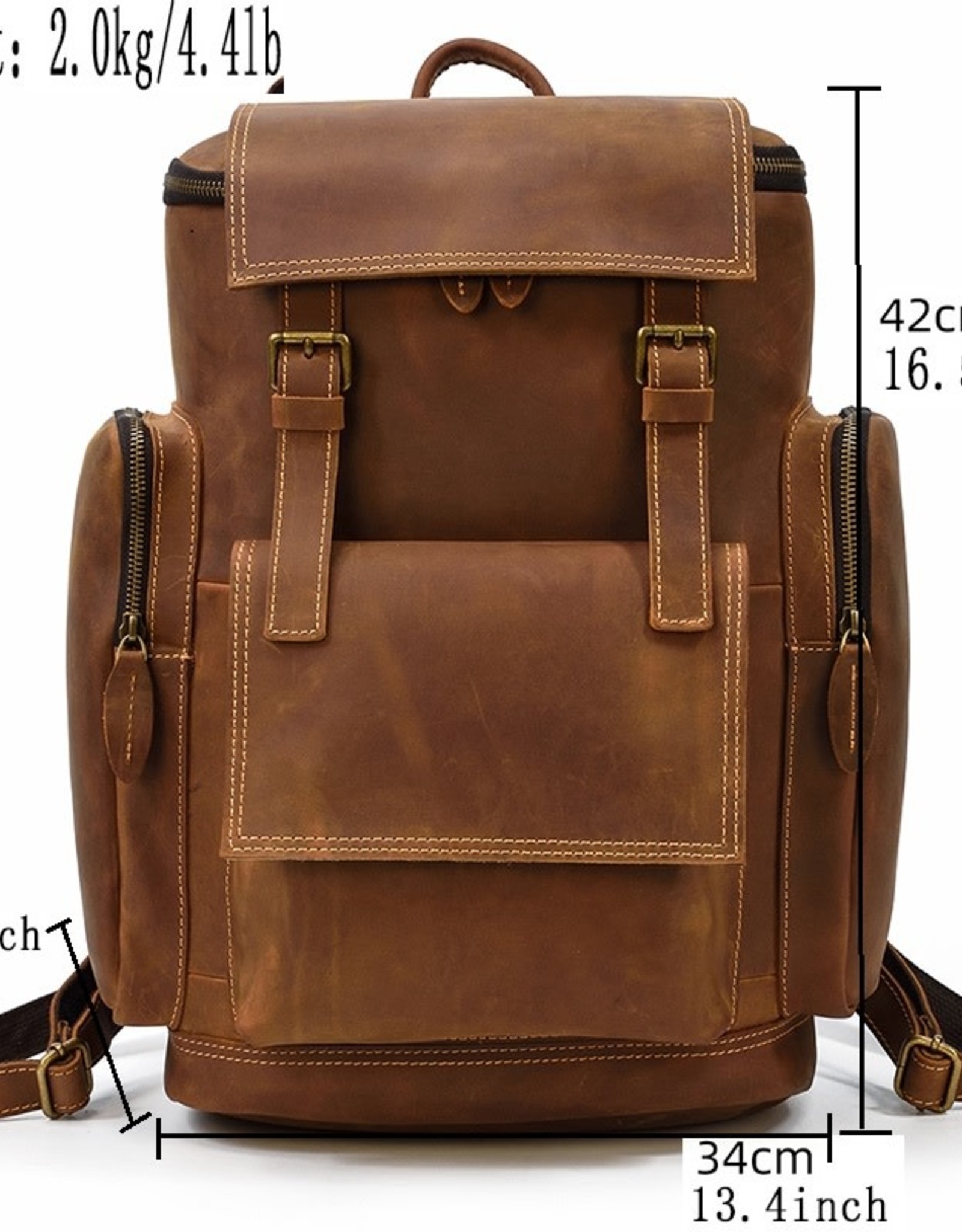Ezekiel Backpack Genuine Leather