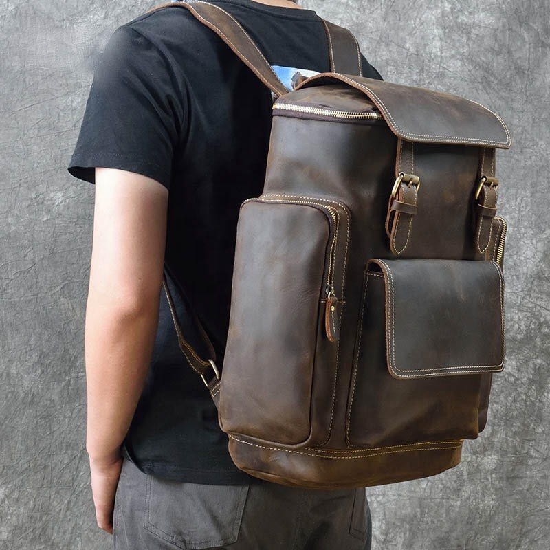 Colton Backpack Genuine Leather