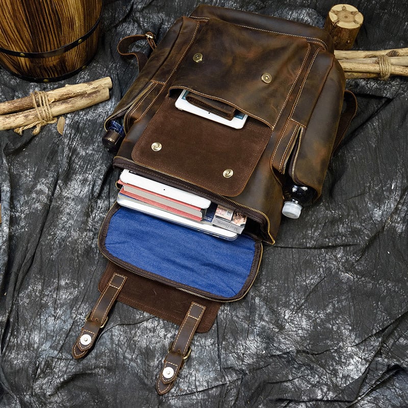 Colton Backpack Genuine Leather