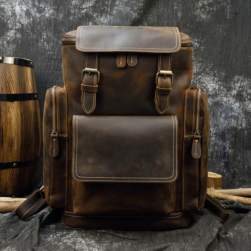 Colton Backpack Genuine Leather