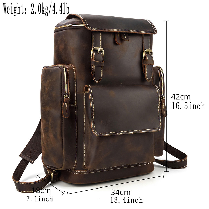 Colton Backpack Genuine Leather