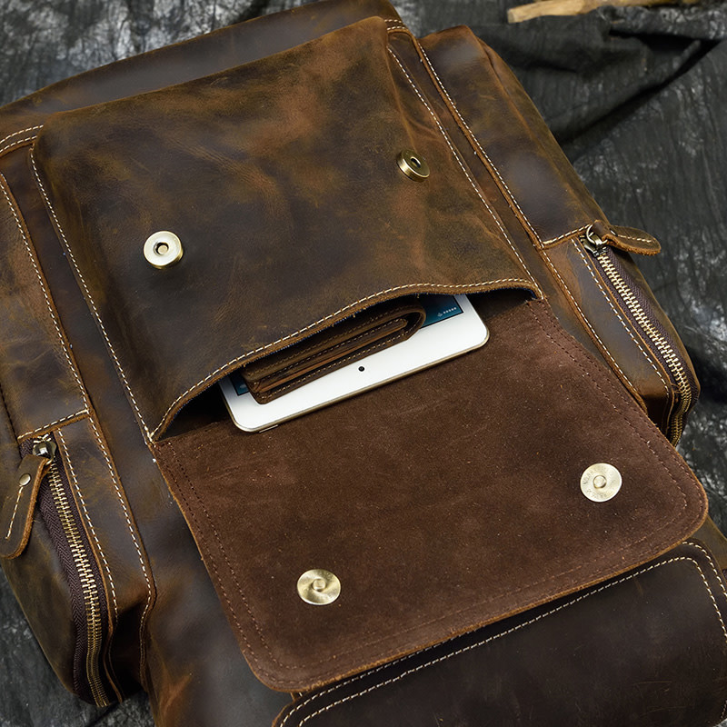 Colton Backpack Genuine Leather