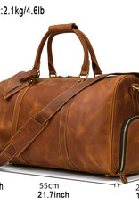 Luca Travel Luggage Bag Genuine Leather