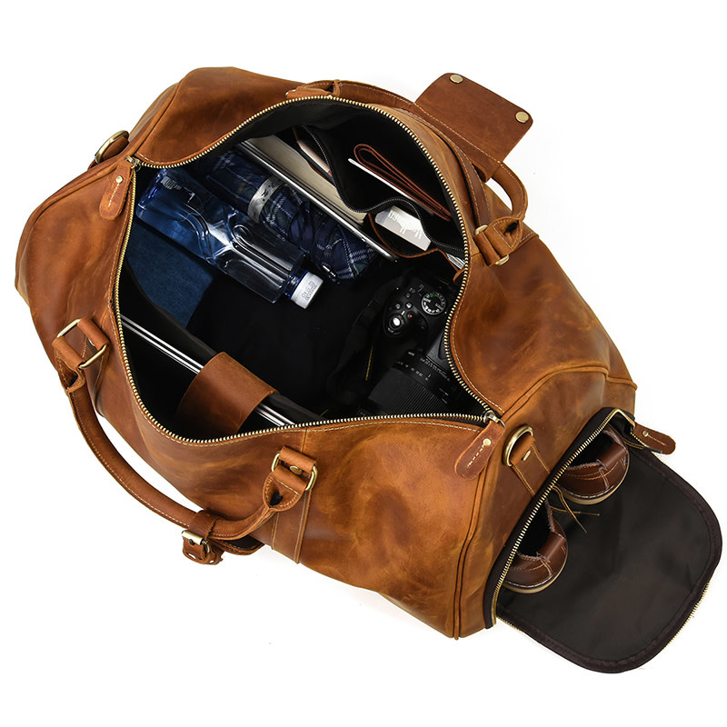 Luca Travel Luggage Bag Genuine Leather