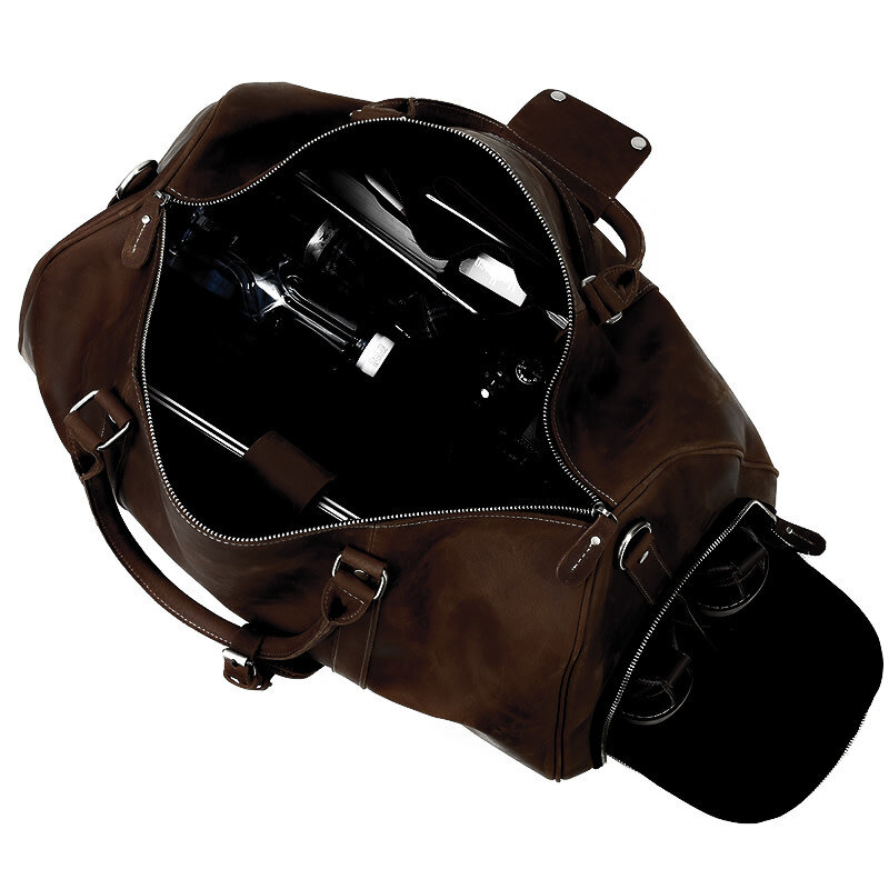 Landon Travel Luggage Bag Genuine Leather