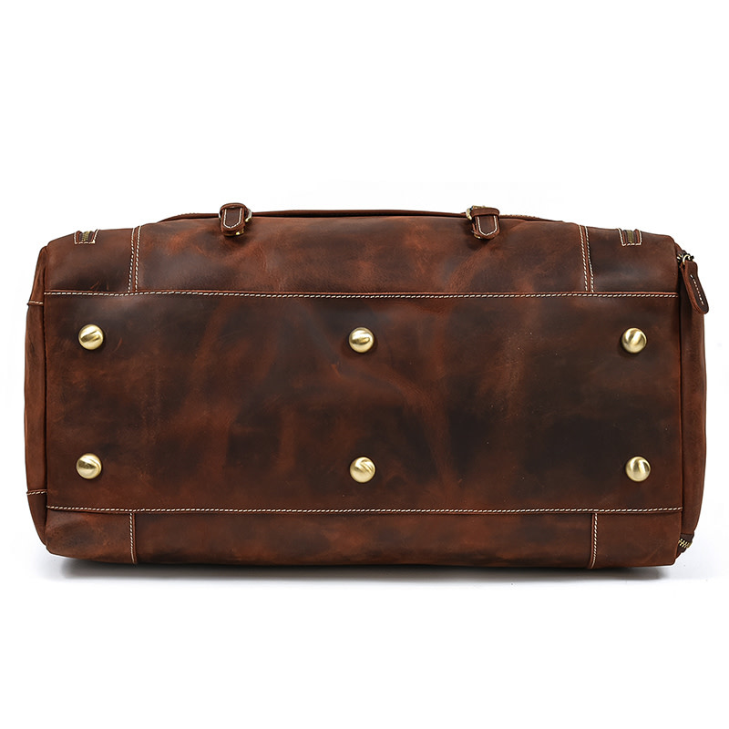 Hunter Travel Luggage Bag Genuine Leather