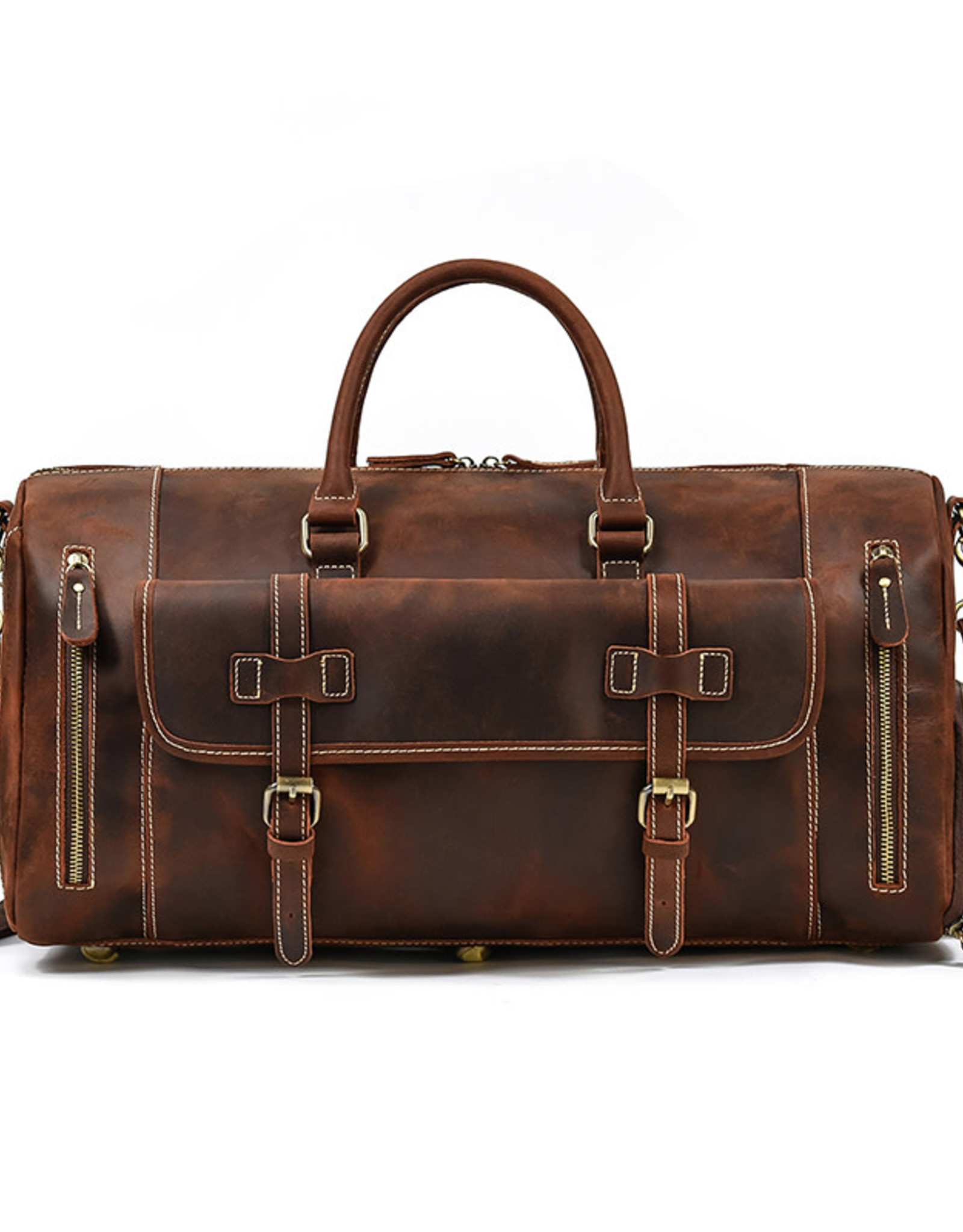 Hunter Travel Luggage Bag Genuine Leather - Zuha Trend