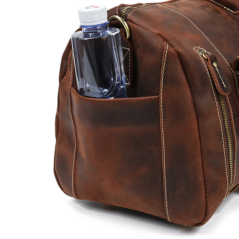 Hunter Travel Luggage Bag Genuine Leather