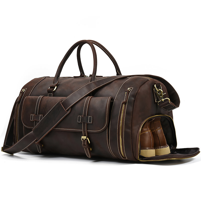 Jonathan Travel Luggage Bag Genuine Leather