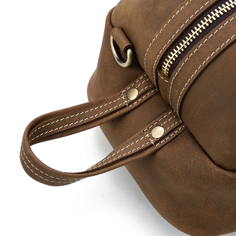 Axel Chest Strap Bag Genuine Leather