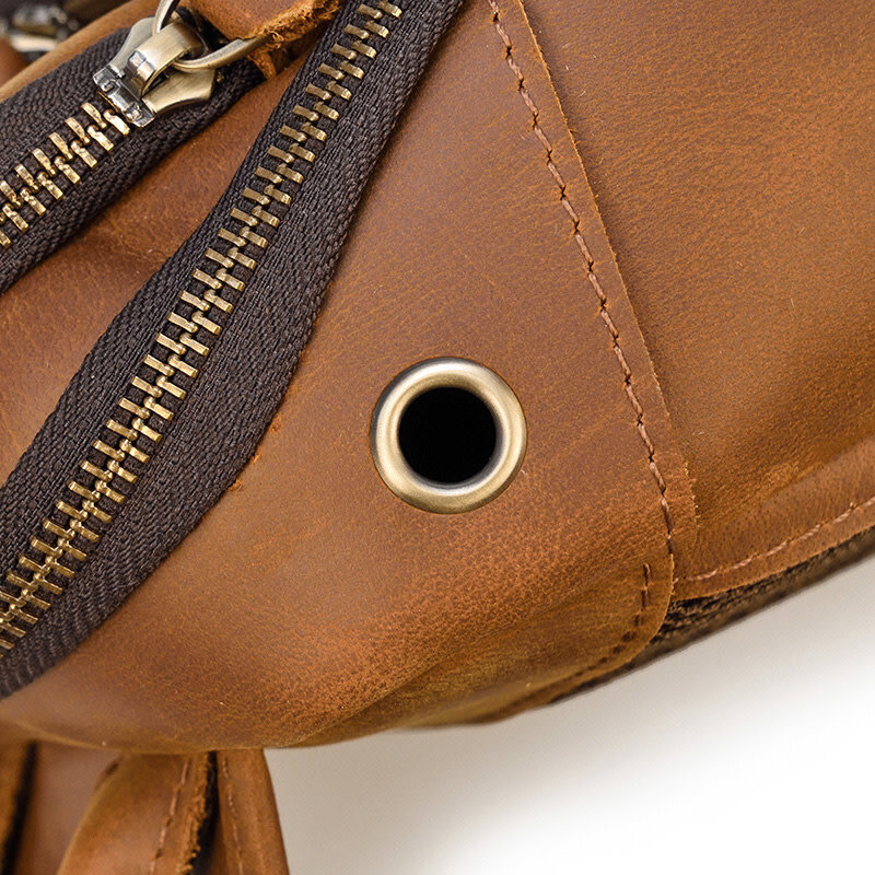 Easton Chest Bag Genuine Leather