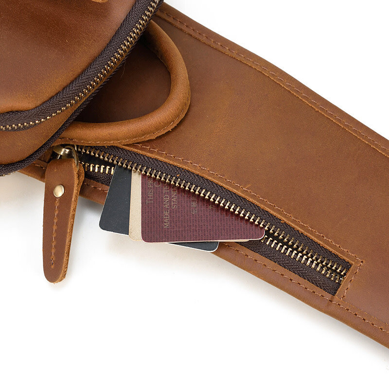 Easton Chest Bag Genuine Leather