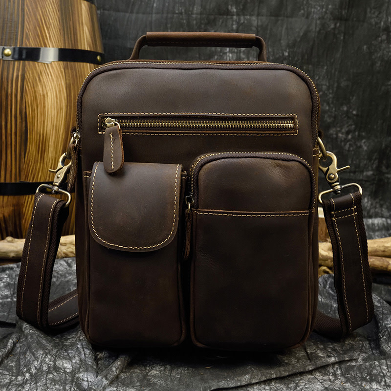 Cooper Shoulder Strap Bag Genuine Leather