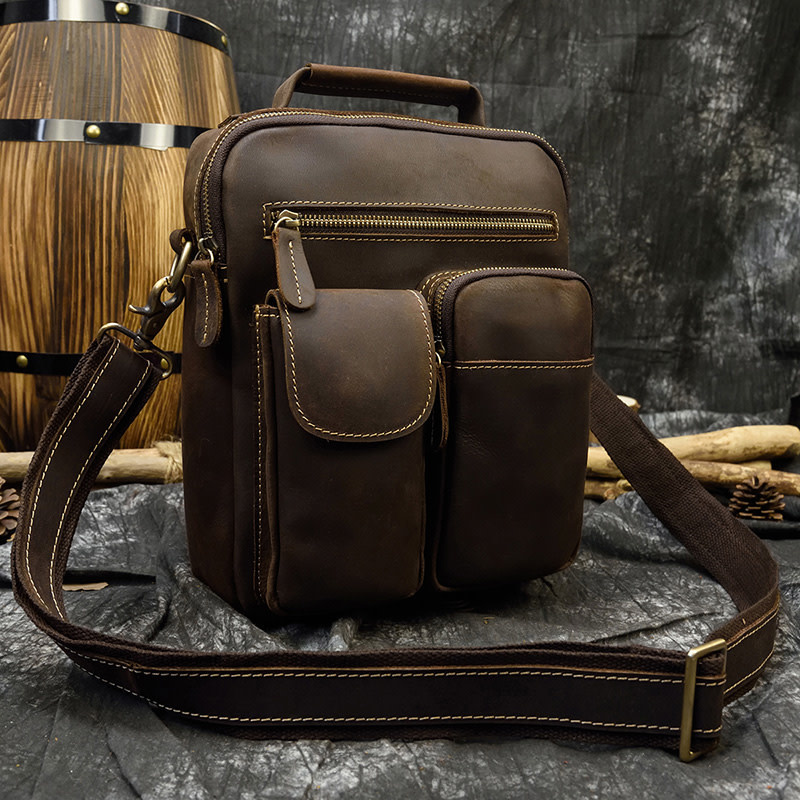 Cooper Shoulder Strap Bag Genuine Leather