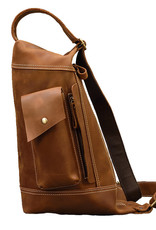 Jeremiah Chest Strap Bag Genuine Leather