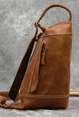 Jeremiah Chest Strap Bag Genuine Leather