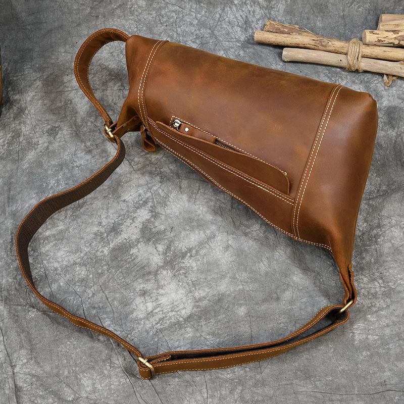 Jeremiah Chest Strap Bag Genuine Leather