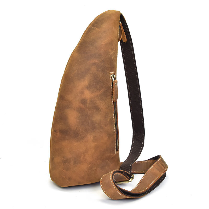 Roman Chest Strap Bag Genuine Leather
