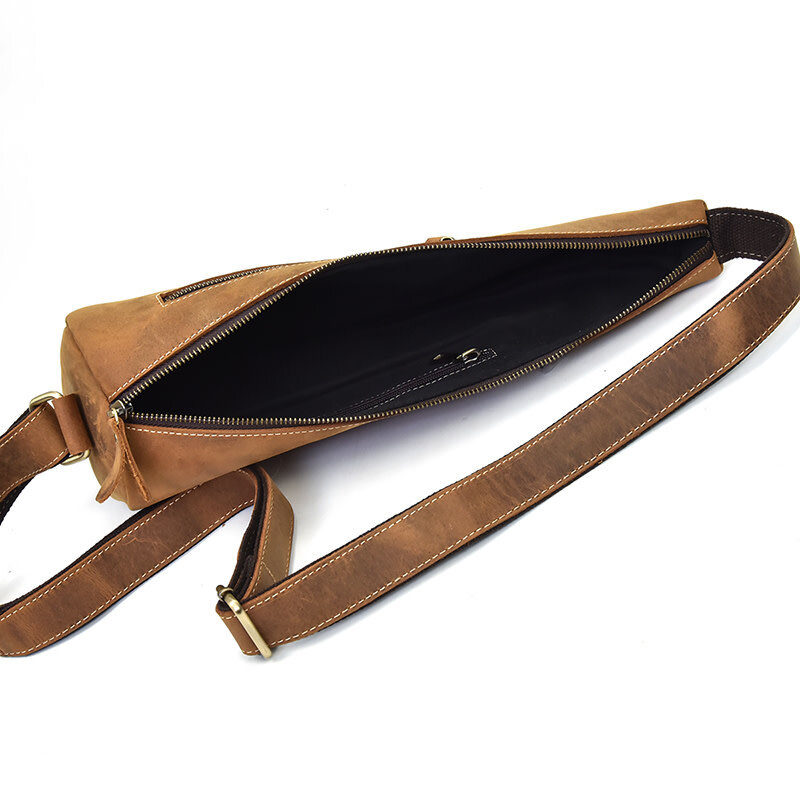 Roman Chest Strap Bag Genuine Leather
