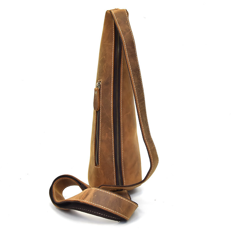 Roman Chest Strap Bag Genuine Leather