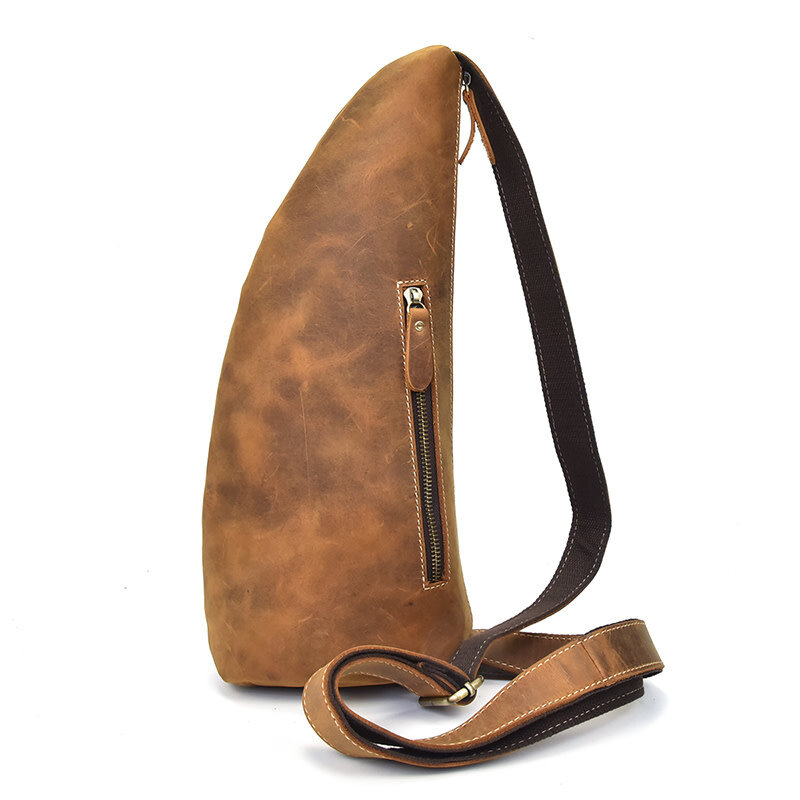Roman Chest Strap Bag Genuine Leather