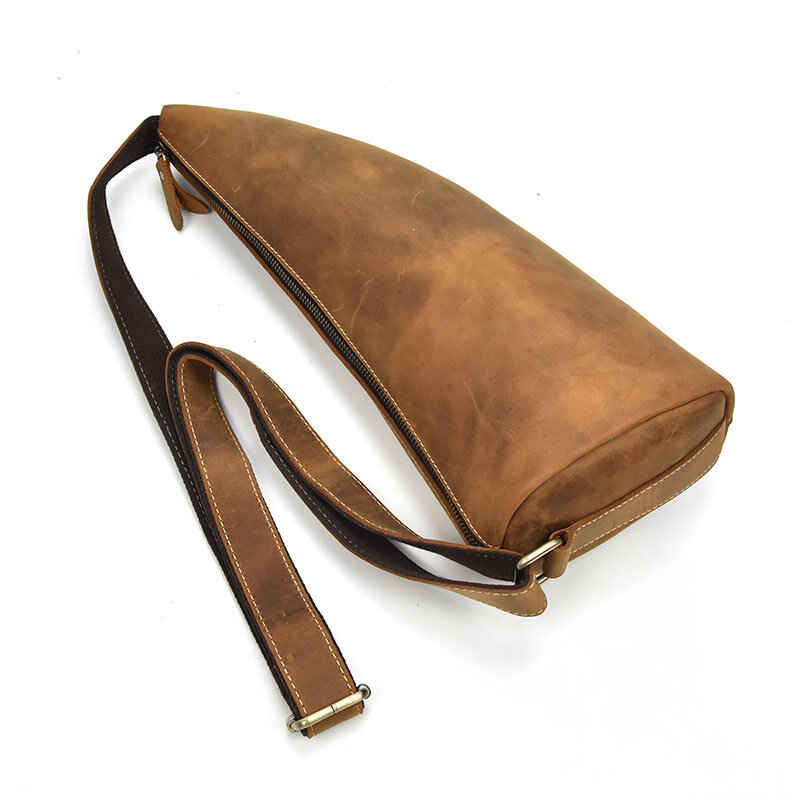 Roman Chest Strap Bag Genuine Leather