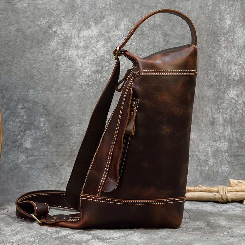Connor Chest Strap Bag Genuine Leather