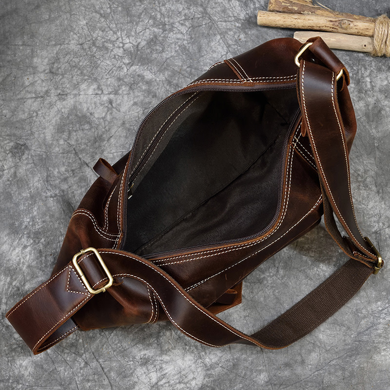 Connor Chest Strap Bag Genuine Leather