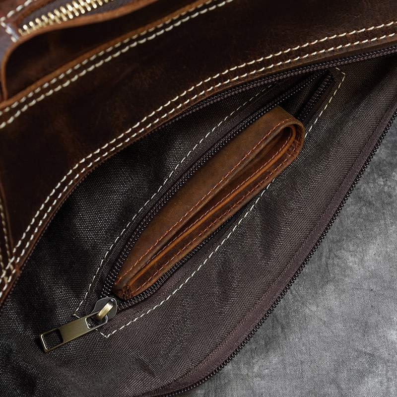 Connor Chest Strap Bag Genuine Leather
