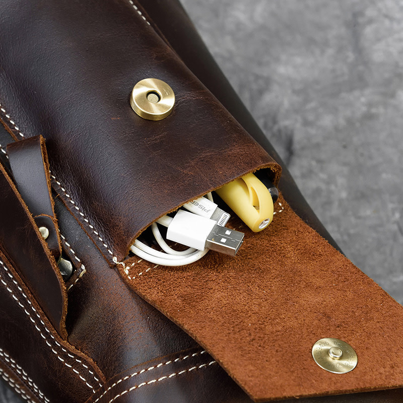 Connor Chest Strap Bag Genuine Leather