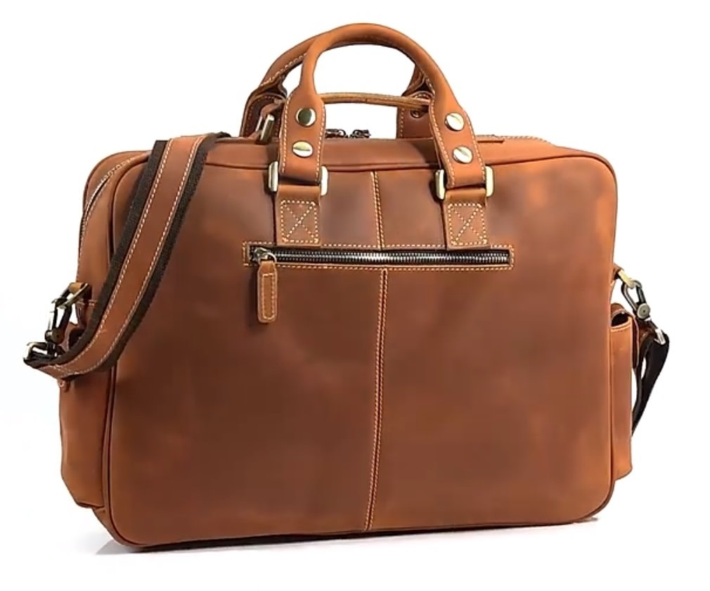 Robert Briefcase Genuine Leather