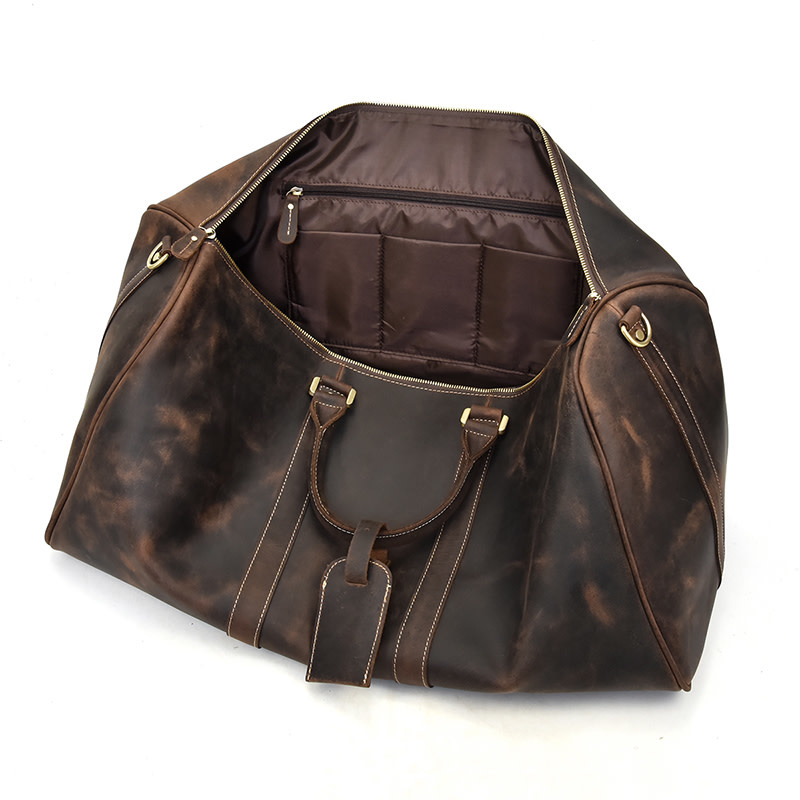 Greyson Travel Luggage Bag Genuine Leather