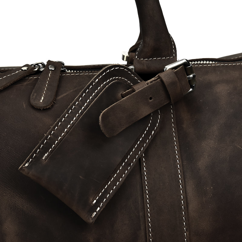 Greyson Travel Luggage Bag Genuine Leather