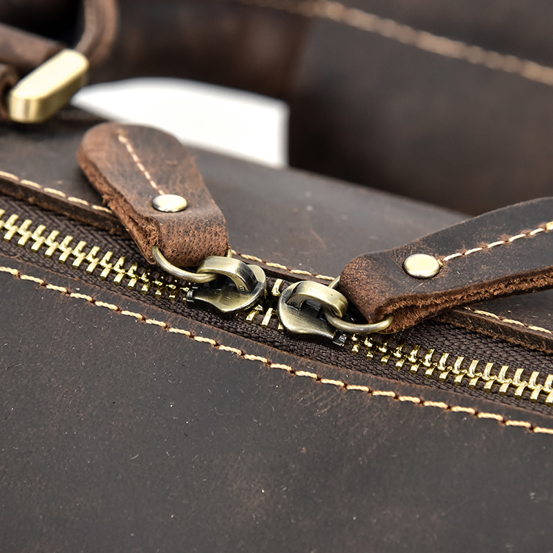 Greyson Travel Luggage Bag Genuine Leather