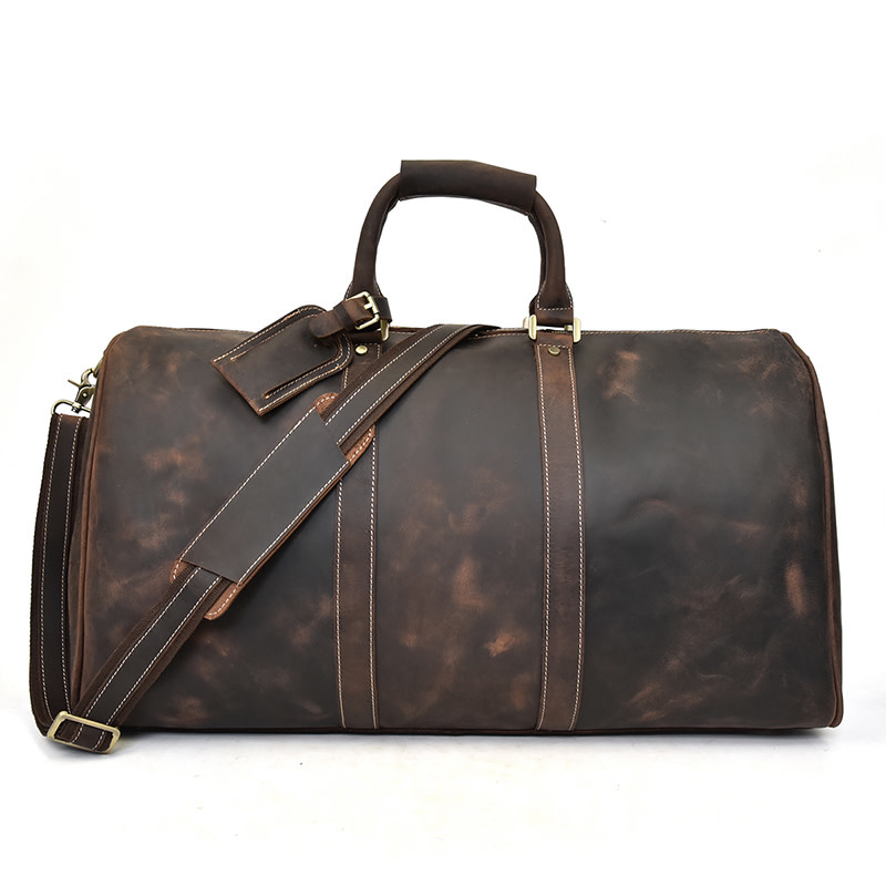 Greyson Travel Luggage Bag Genuine Leather