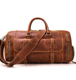 Ian Travel Luggage Bag Genuine Leather