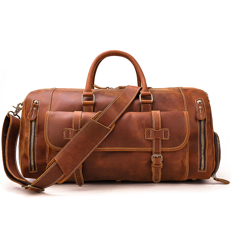 Ian Travel Luggage Bag Genuine Leather