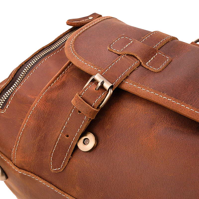 Ian Travel Luggage Bag Genuine Leather