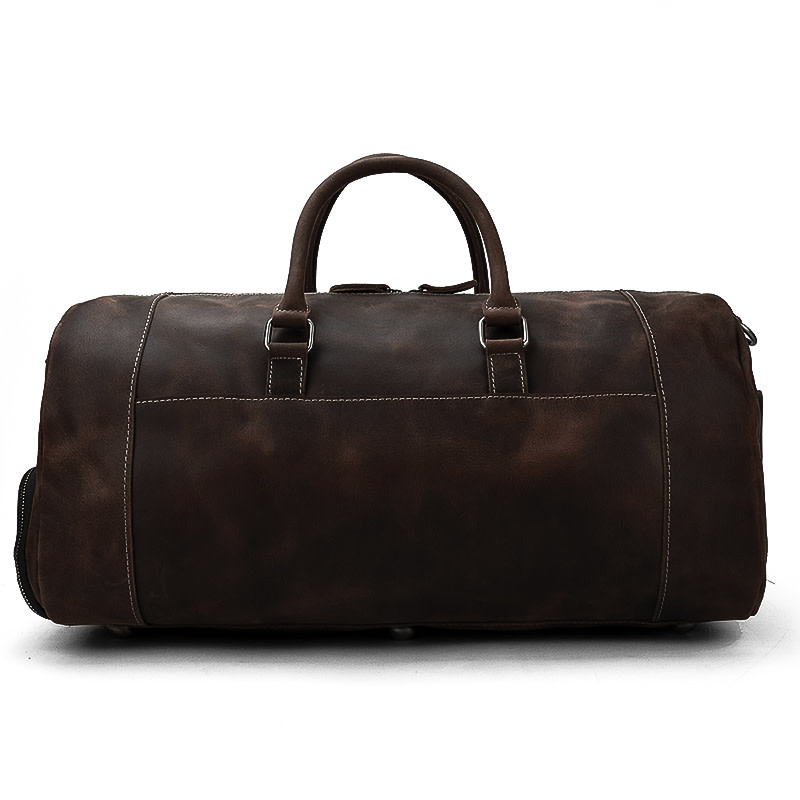 Carson Travel Luggage Bag Genuine Leather