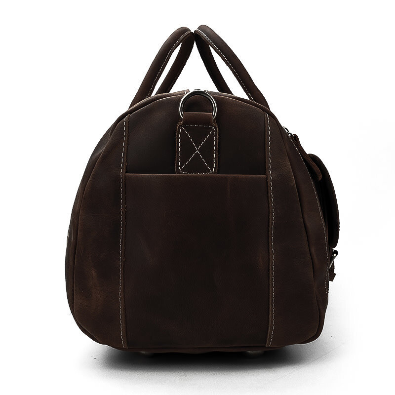 Carson Travel Luggage Bag Genuine Leather