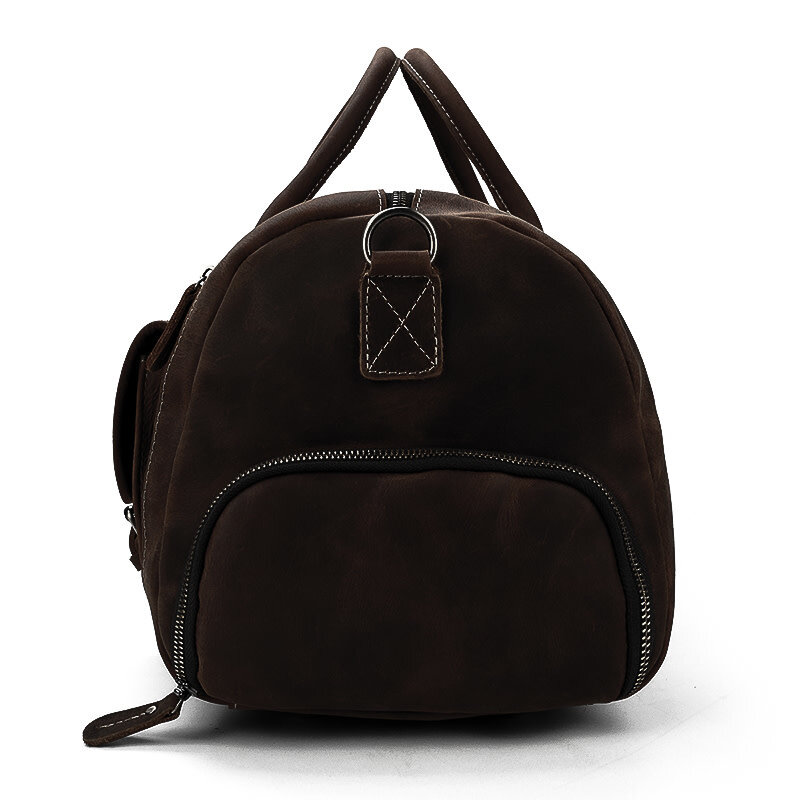 Carson Travel Luggage Bag Genuine Leather