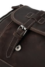 Carson Travel Luggage Bag Genuine Leather