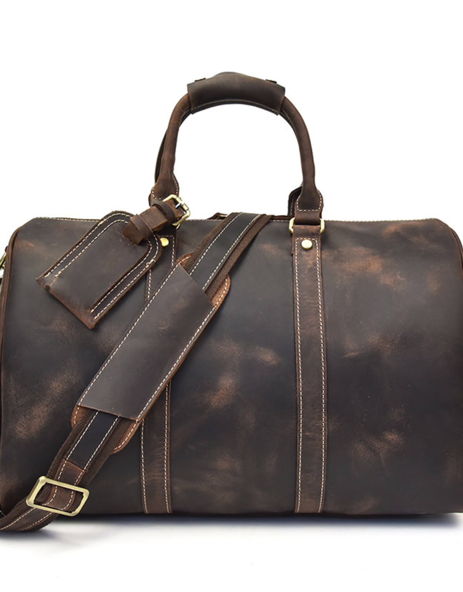 Jaxson Travel Luggage Bag Genuine Leather