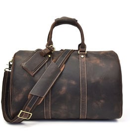 Jaxson Travel Luggage Bag Genuine Leather