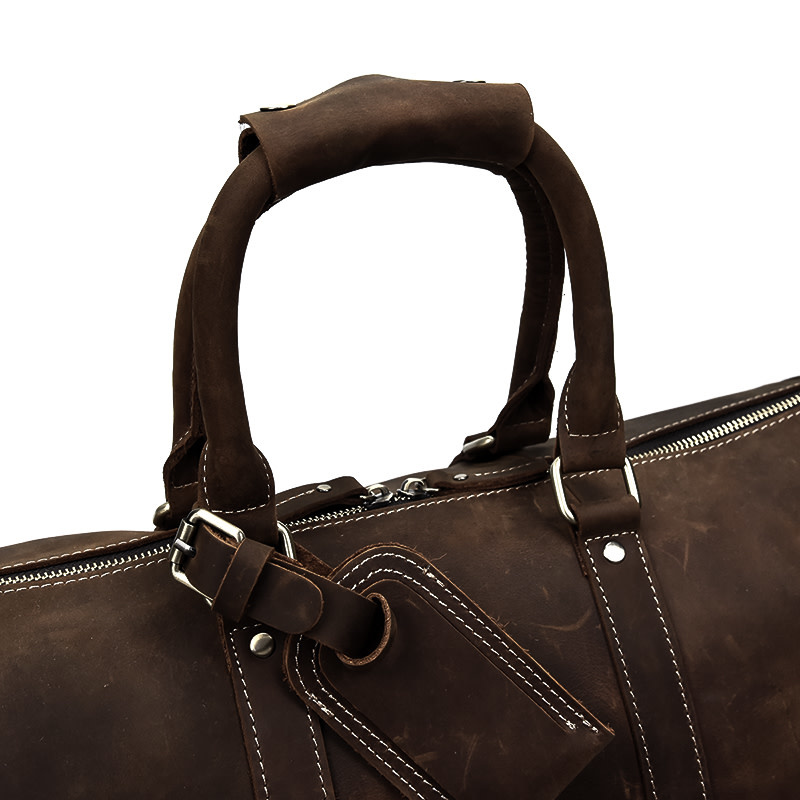 Jaxson Travel Luggage Bag Genuine Leather