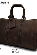 Jaxson Travel Luggage Bag Genuine Leather