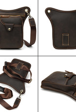 Leonardo Waist & Shoulder Bag Genuine Leather