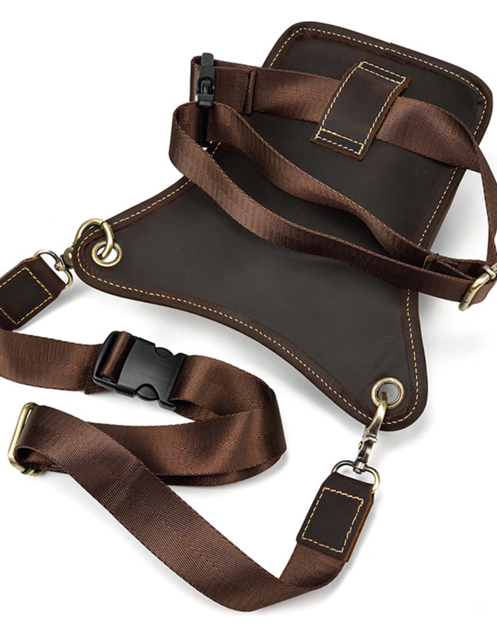 Leonardo Waist & Shoulder Bag Genuine Leather