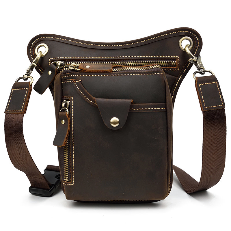 Leonardo Waist & Shoulder Bag Genuine Leather